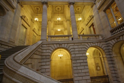 Le grand escalier du grand théâtre de Bordeaux