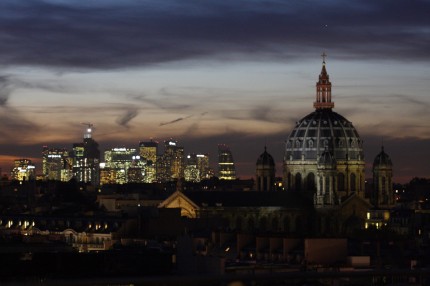 Vue, sur la Défense