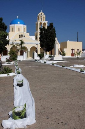 Dans l’attente des Mariés (Santorin)