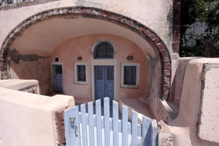 Maison troglodyte (Santorin)