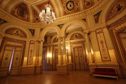 La salle de bal du grand théâtre de Bordeaux