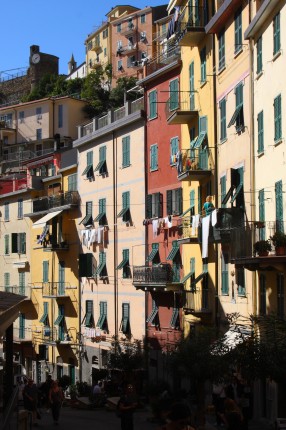 Les jalousies de Riomaggiore