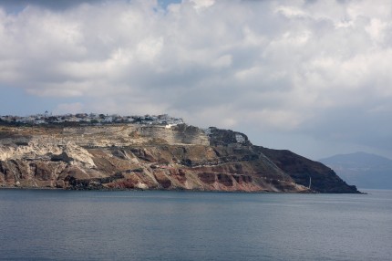 Arrivée à Santorin