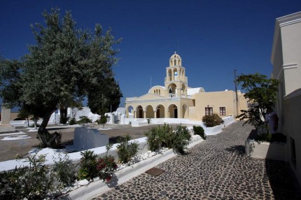 Eglise orthodoxe à Oia (Santorin)