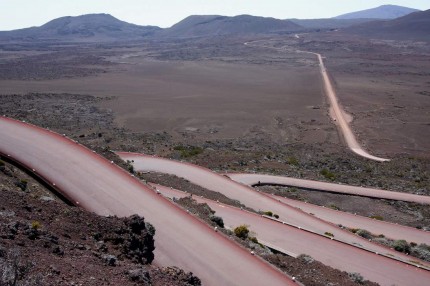 La plaine des sables ( ile de la Réunion)