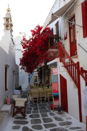 Ruelle de Oia (Santorin)